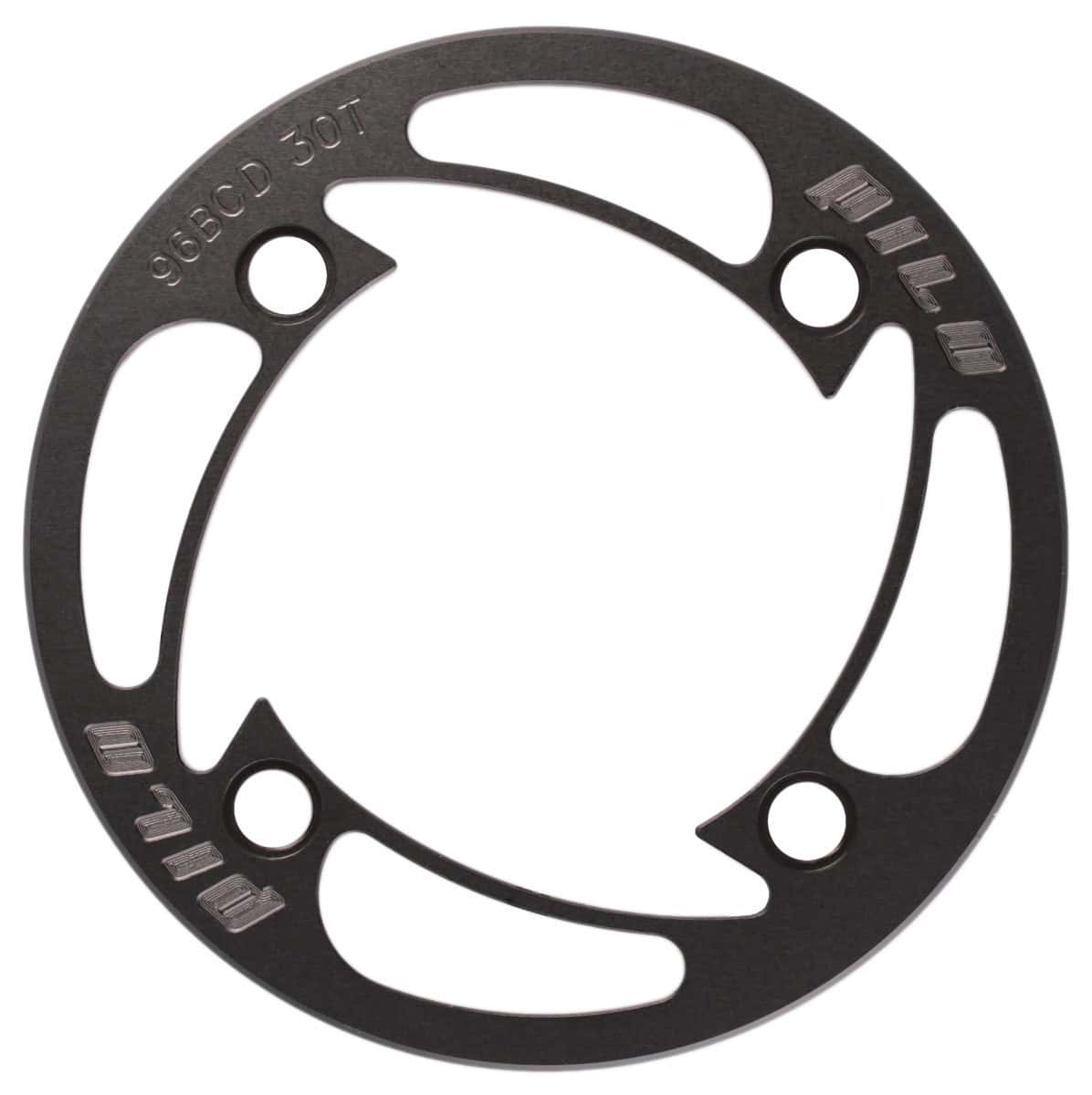 Aluminum CNC bash guard ring 30T 4 bolts 96 BCD