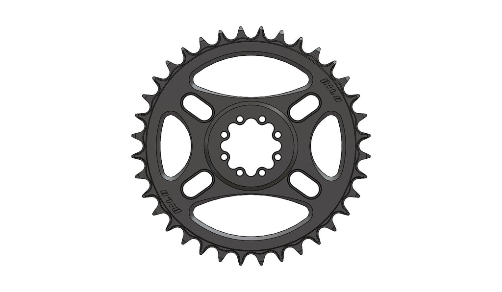 36T Narrow wide Chainring for 8 hole T-Type crank and chain