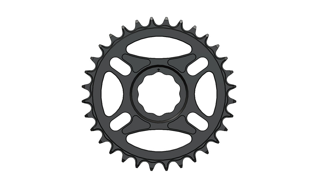 32T Narrow wide Chainring for Specialized CRK Hyprglide+ compatible