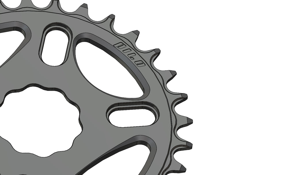 32T Narrow wide Chainring for Specialized CRK Hyprglide+ compatible