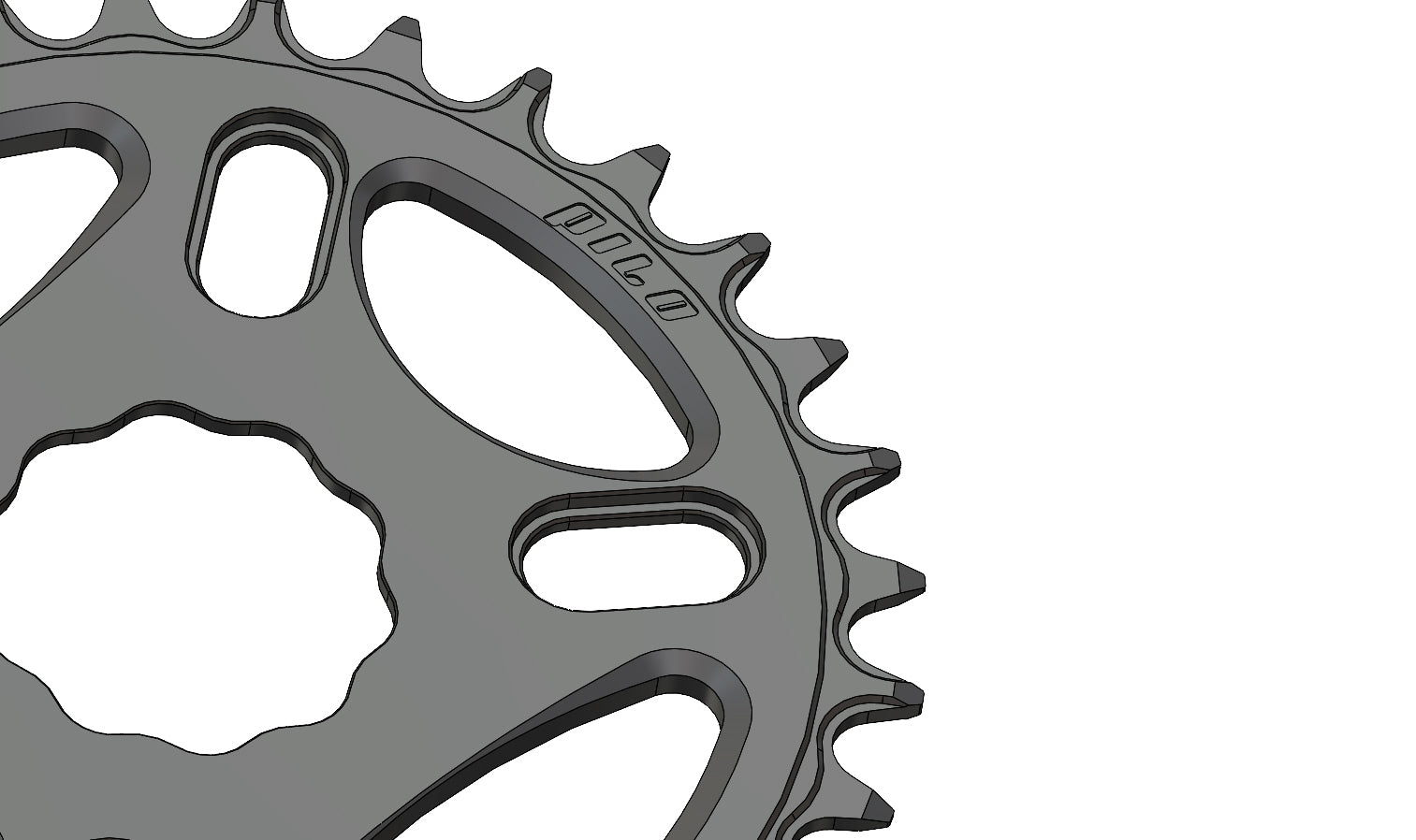 32T Narrow wide Chainring for Specialized CRK Hyprglide+ compatible