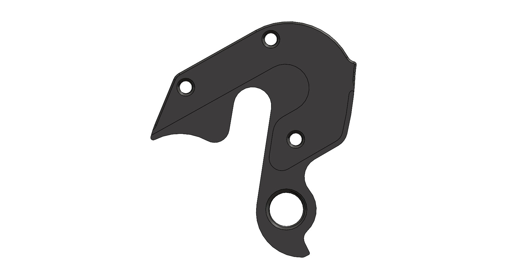 Derailleur hanger for Flyer, Rose