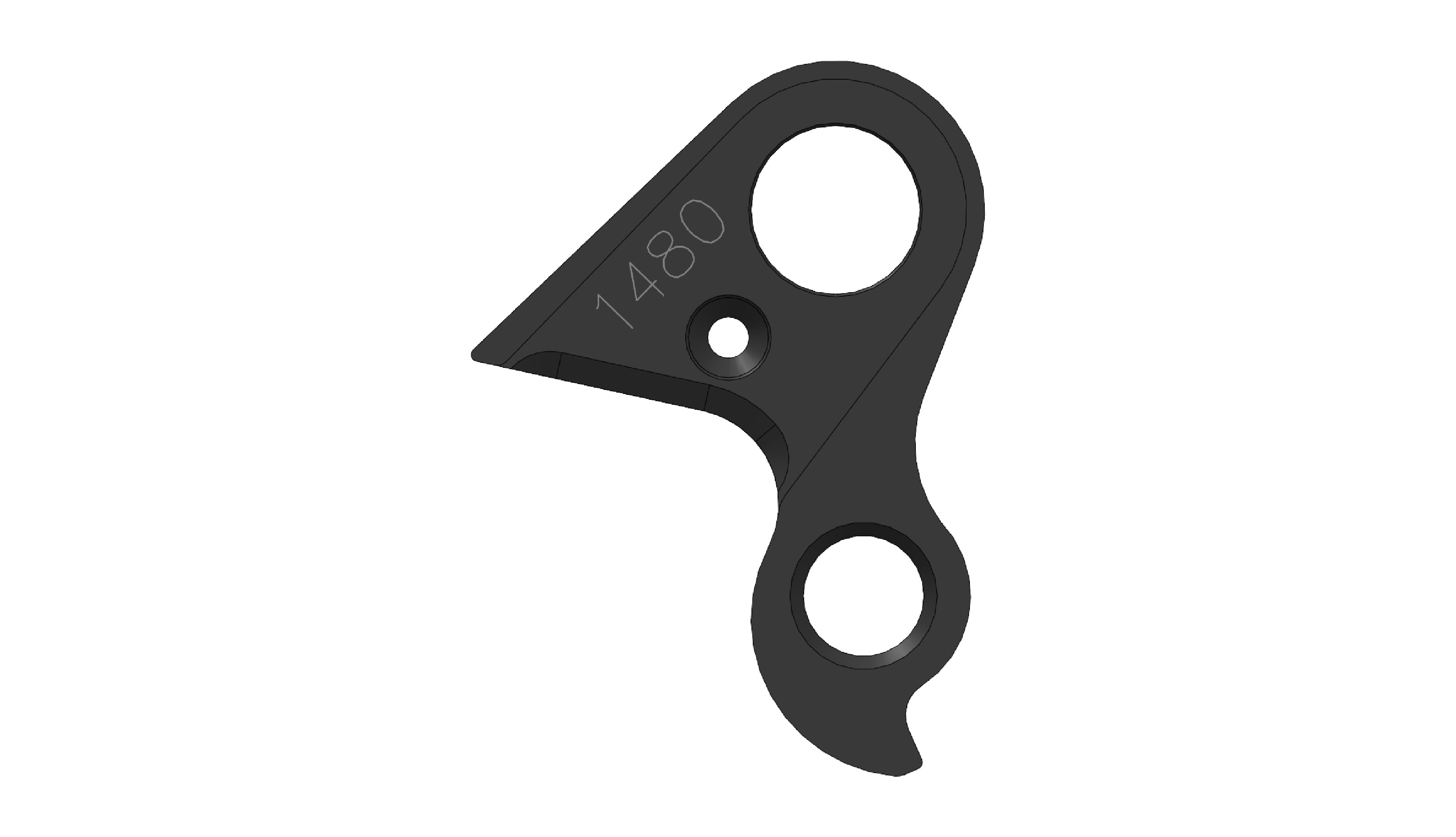 Derailleur hanger for Aristos, Reilly