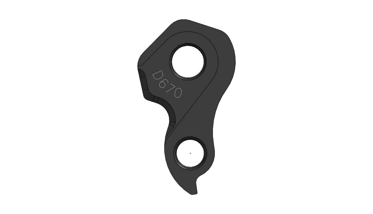 Derailleur hanger for Evil
