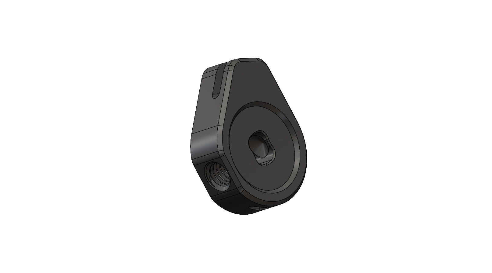 Enhanced lever for RockShox Sidluxe 3 Position Remote, tighten 1.5NM