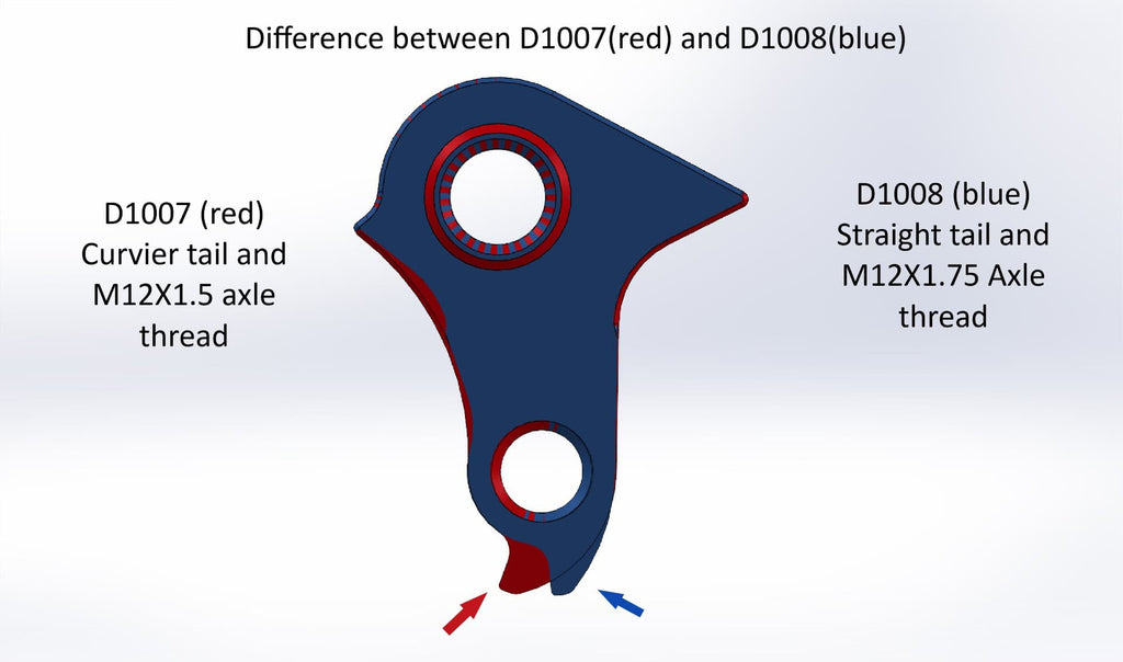 Derailleur hanger for Mondraker