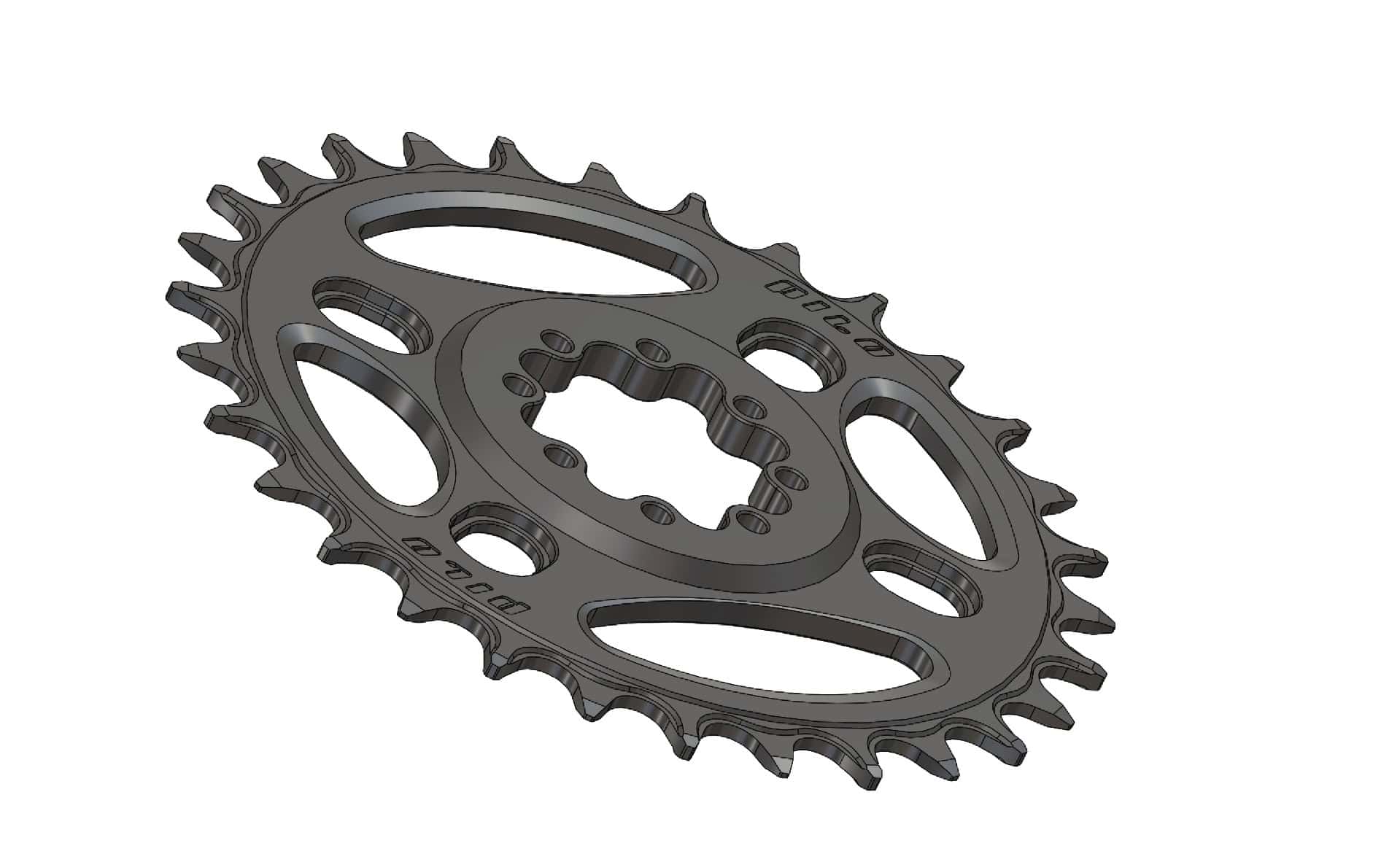30T Narrow wide Chainring for 8 hole T-Type crank and chain