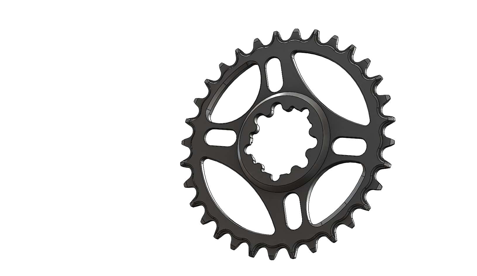 32T Narrow wide Chainring for Sram direct dub