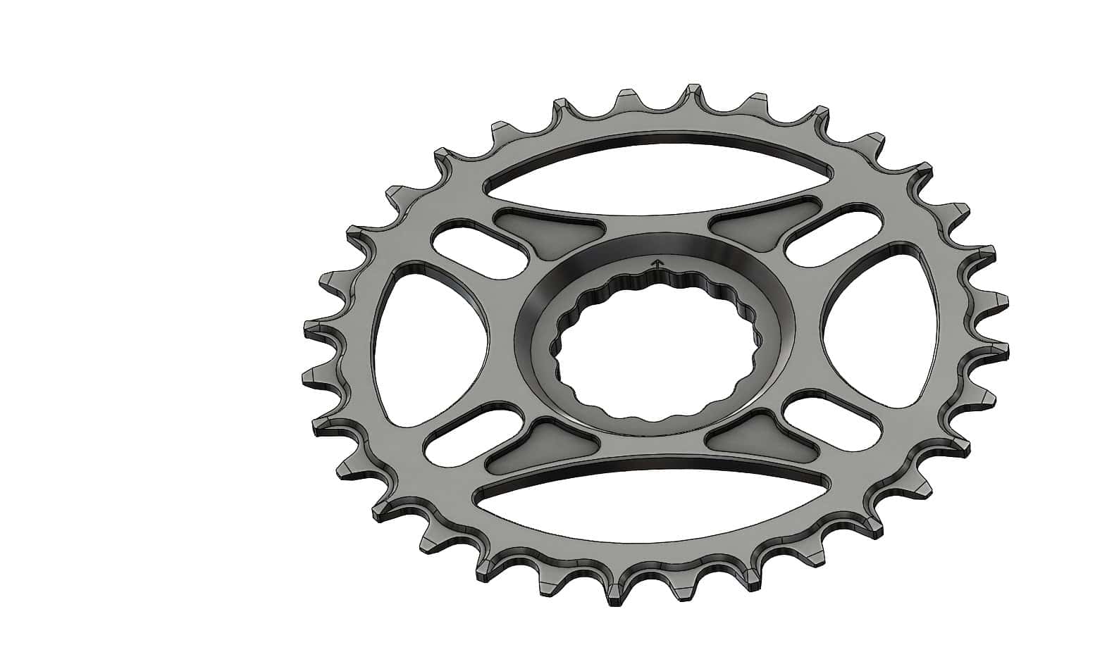 32T Narrow wide Chainring for Race Face direct