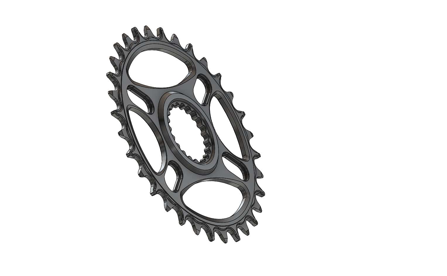 32T Narrow wide Chainring for Shimano direct, Hyperglide+ compatible