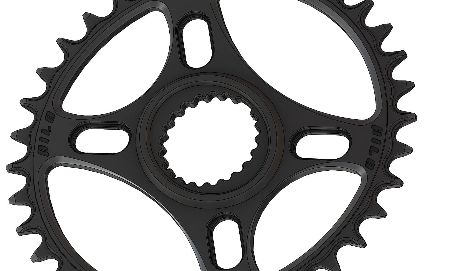 36T Narrow wide Chainring for Shimano direct