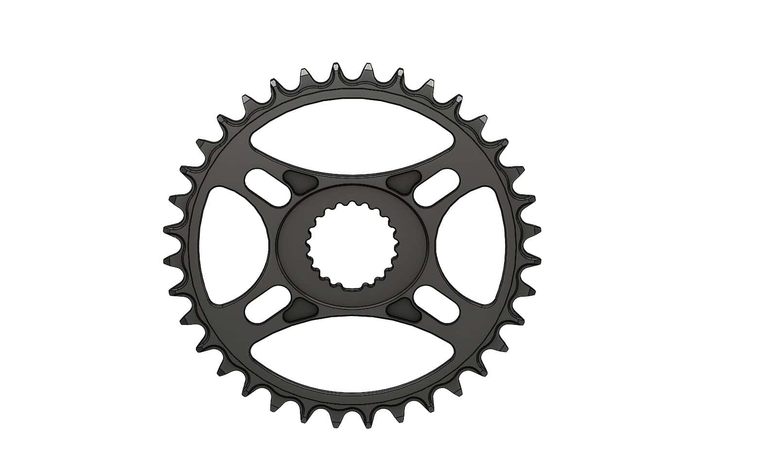 36T Narrow wide Chainring for Shimano direct
