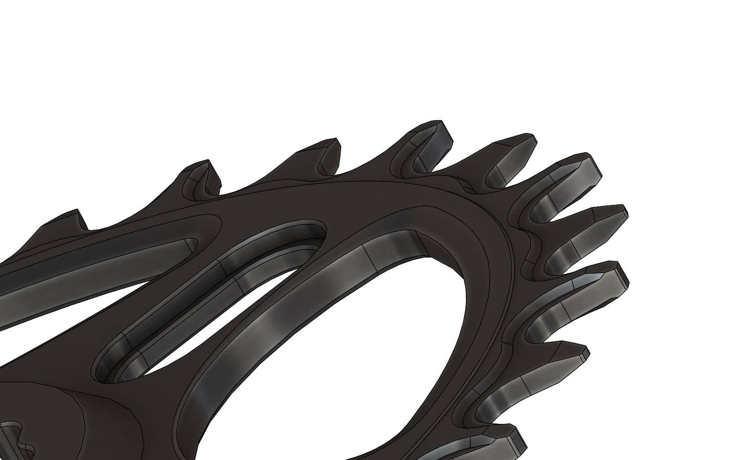 32T Narrow wide Elliptic Chainring for Race Face direct