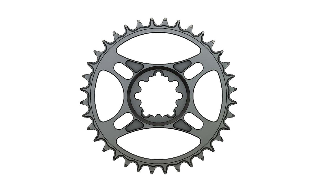 36T Narrow wide Chainring for Sram direct dub