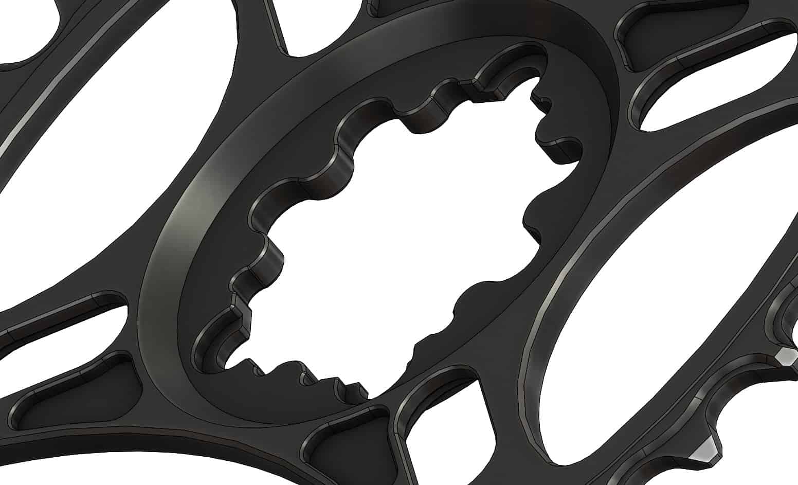36T Narrow wide Chainring for Sram direct dub