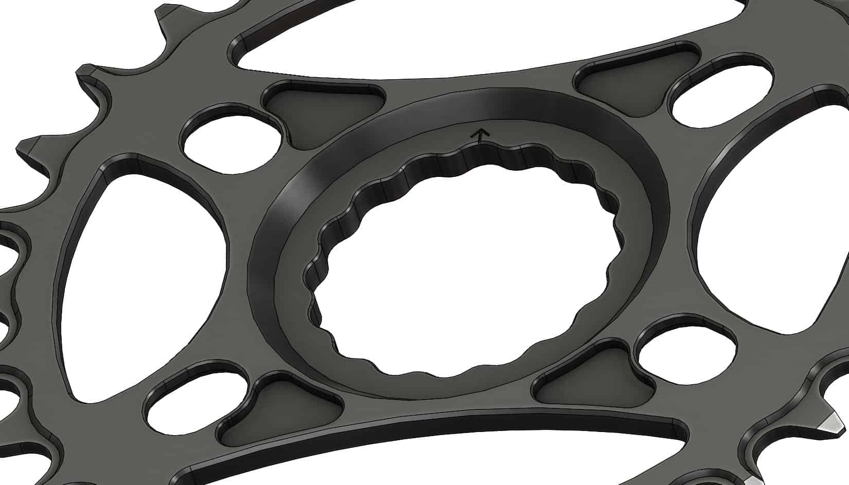 30T Narrow wide Chainring for Race Face direct