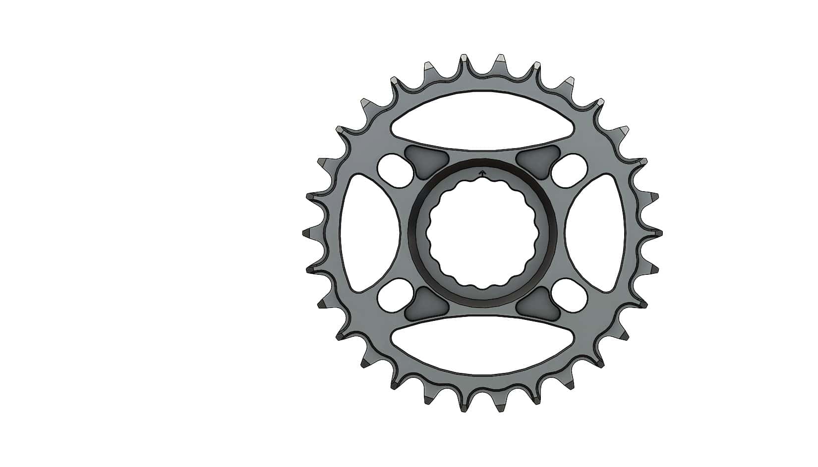 30T Narrow wide Chainring for Race Face direct