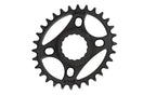 30T Narrow wide Elliptic Chainring for Race Face direct Black Anodized
