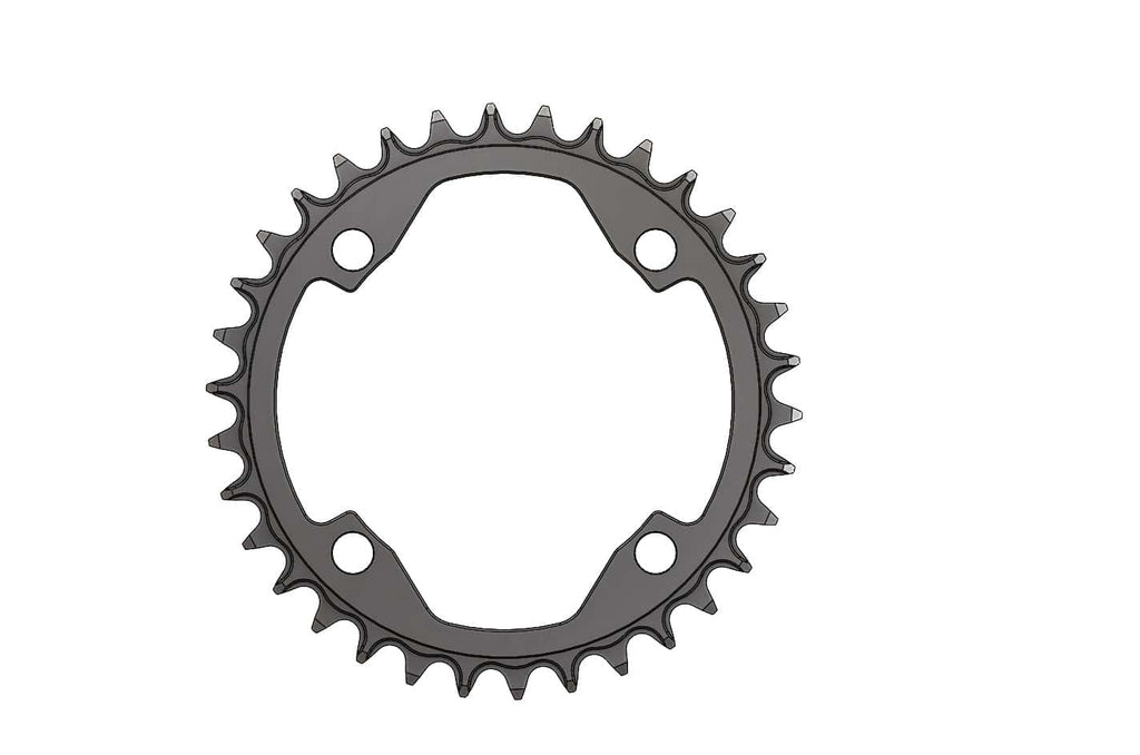 34T Narrow Wide Chainring for 104BCD Hyperglide+ Compatible