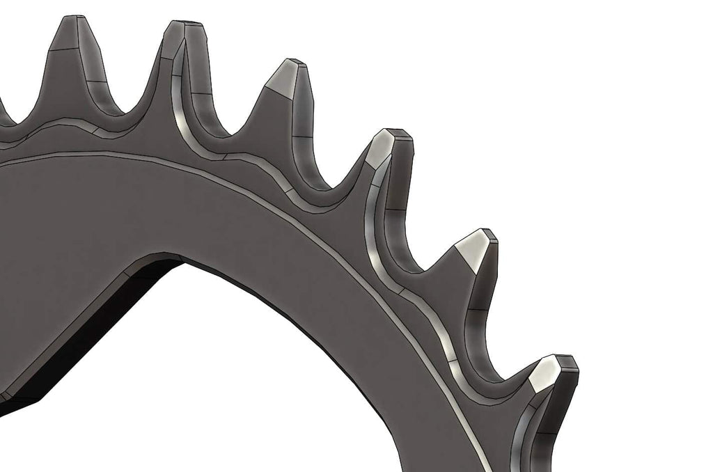 34T Narrow Wide Chainring for 104BCD Hyperglide+ Compatible
