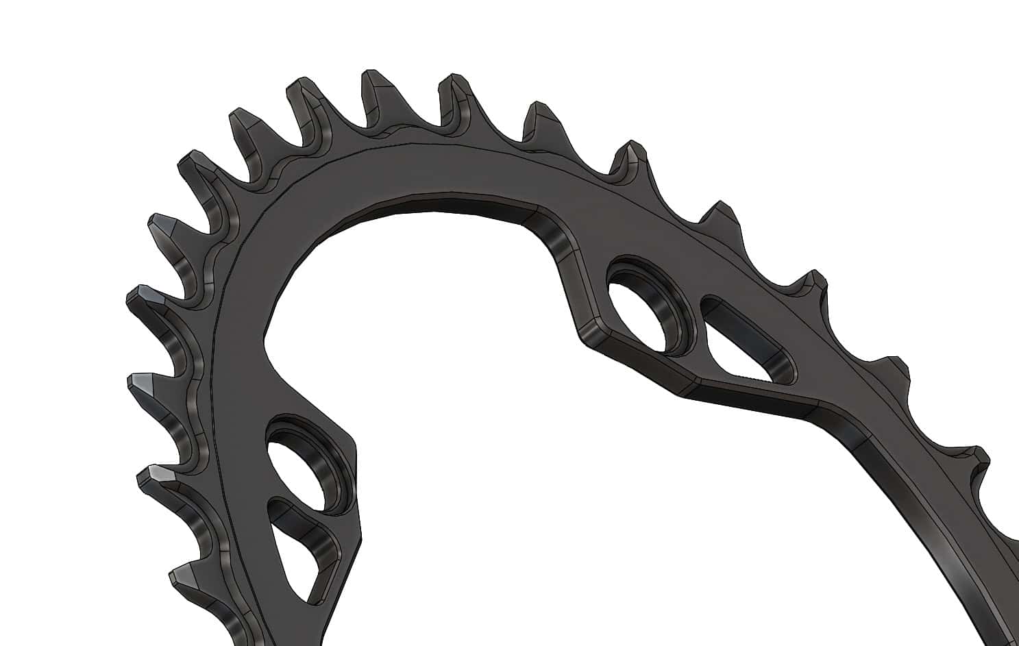 36T Narrow Wide Chainring for 104BCD