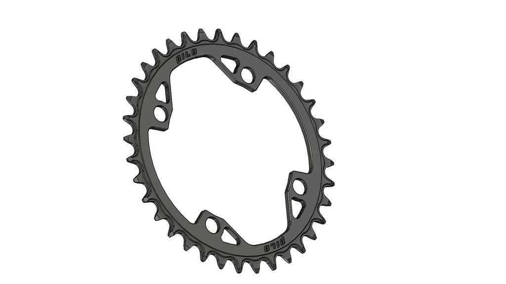 36T Narrow Wide Chainring for 104BCD Hyperglide+ Compatible