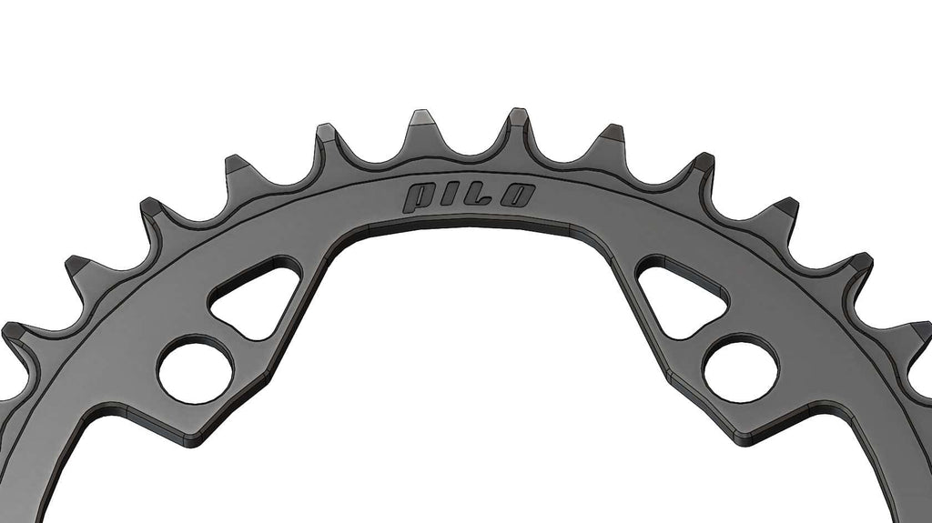36T Narrow Wide Chainring for 104BCD Hyperglide+ Compatible
