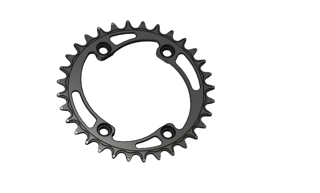 32T Narrow wide Chainring for 96BCD Asymmetric Hyperglide+ Compatible