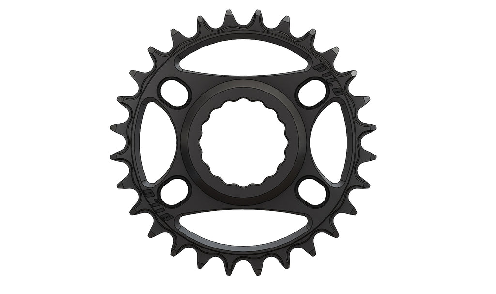 28T Narrow wide Chainring for Race Face Hyperglide+ Compatible