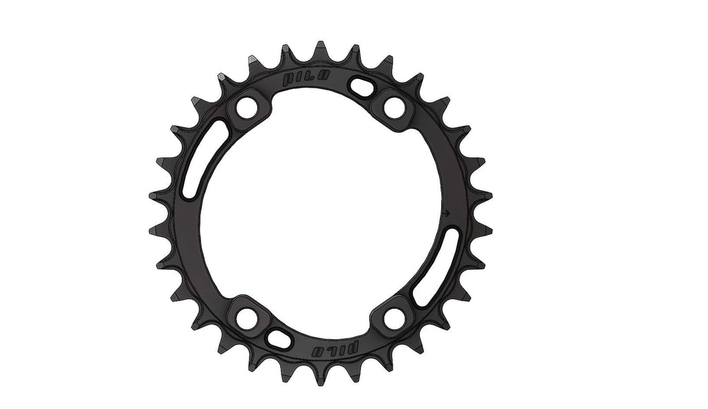 30T Narrow wide Chainring for 96BCD Asymmetric Hyperglide+ Compatible