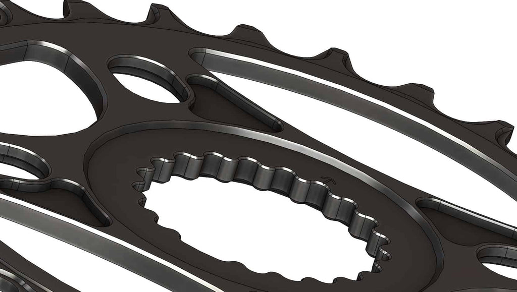 30T Narrow wide Chainring for Shimano direct Hyperglide+ Compatible