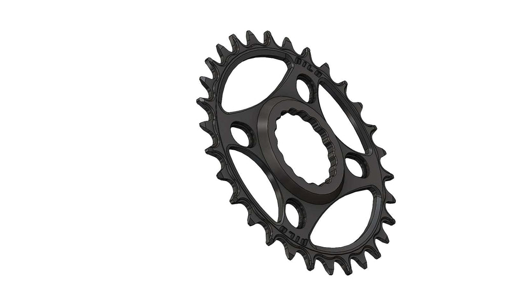30T Narrow wide Chainring for Race Face direct Hyperglide+ Compatible