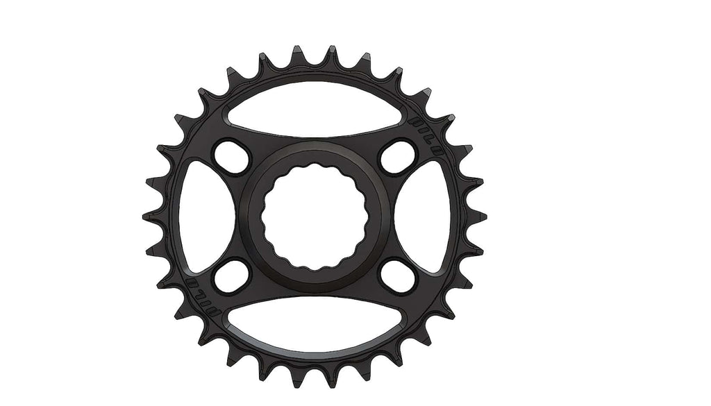 30T Narrow wide Chainring for Race Face direct Hyperglide+ Compatible