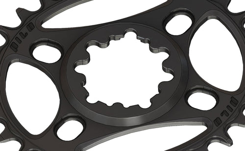 30T Narrow wide Elliptic Chainring for Sram direct dub Hyperglide+ Compatible