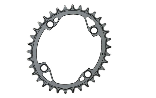 34T Narrow wide Elliptic Chainring for 104BCD Cranks - offset 0mm