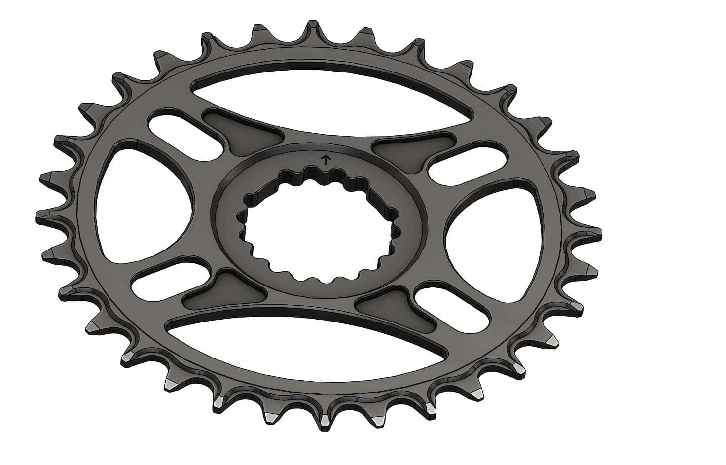 32T Narrow wide Chainring for direct Cannondale & FSA cranks