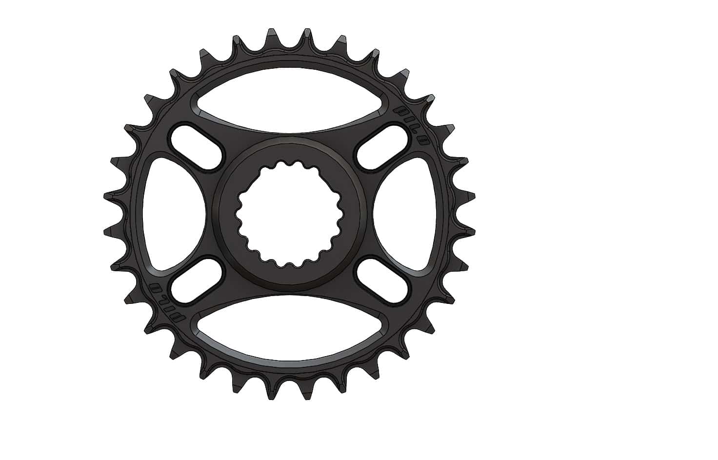 32T Narrow wide Chainring for direct Cannondale & FSA cranks