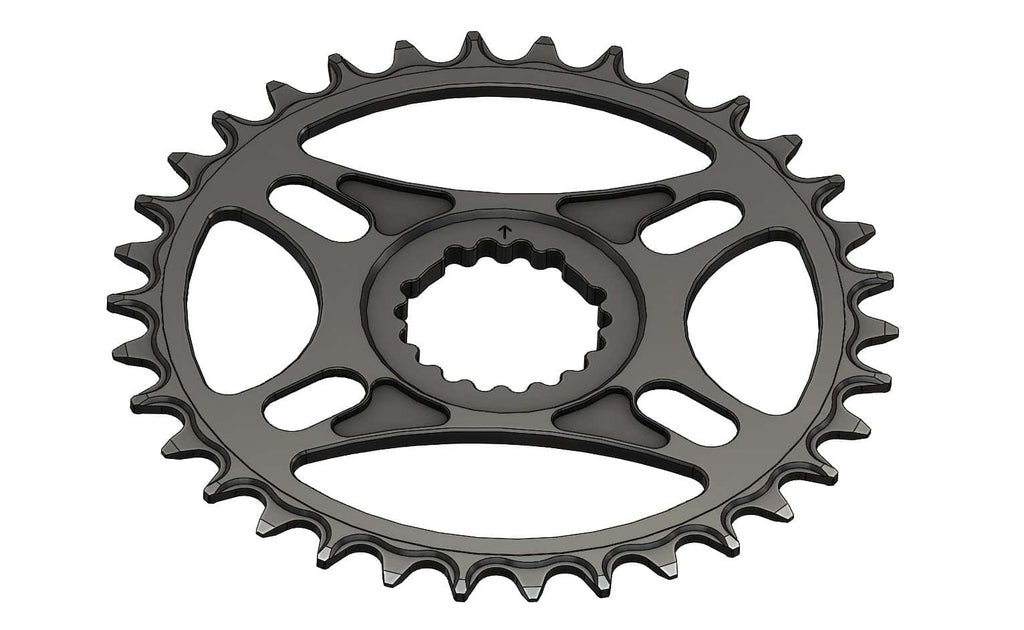 34T Narrow wide Chainring for direct Cannondale & FSA cranks