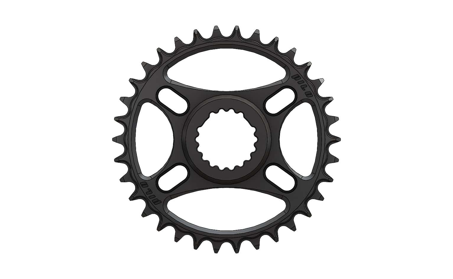 34T Narrow wide Chainring for direct Cannondale & FSA cranks