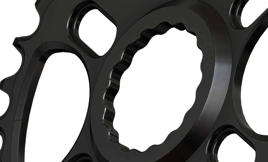 34T Narrow wide Chainring for Race Face direct Hyperglide+ Compatible