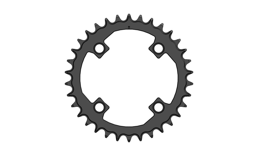 34T Narrow wide Chainring for Sram 94BCD