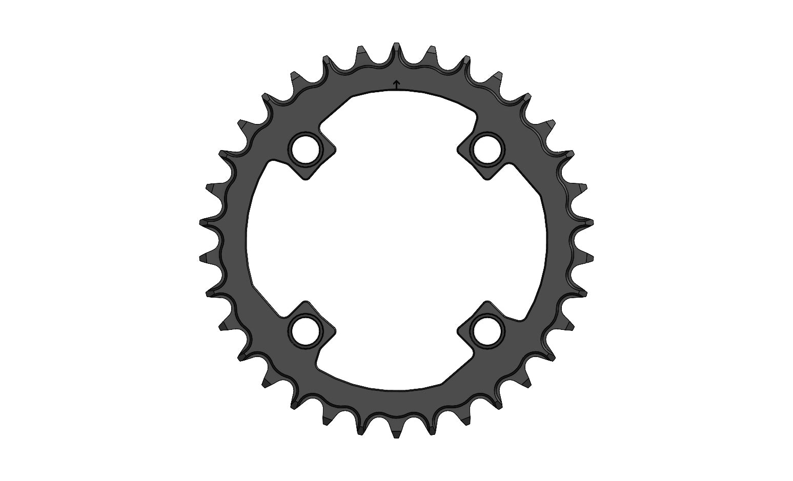 34T Narrow wide Chainring for Sram 94BCD