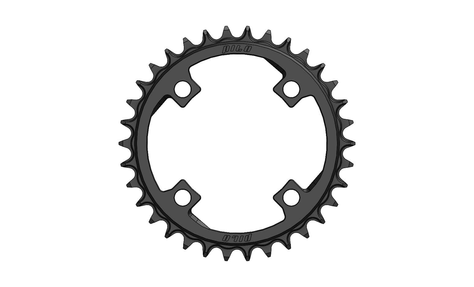 34T Narrow wide Chainring for Sram 94BCD