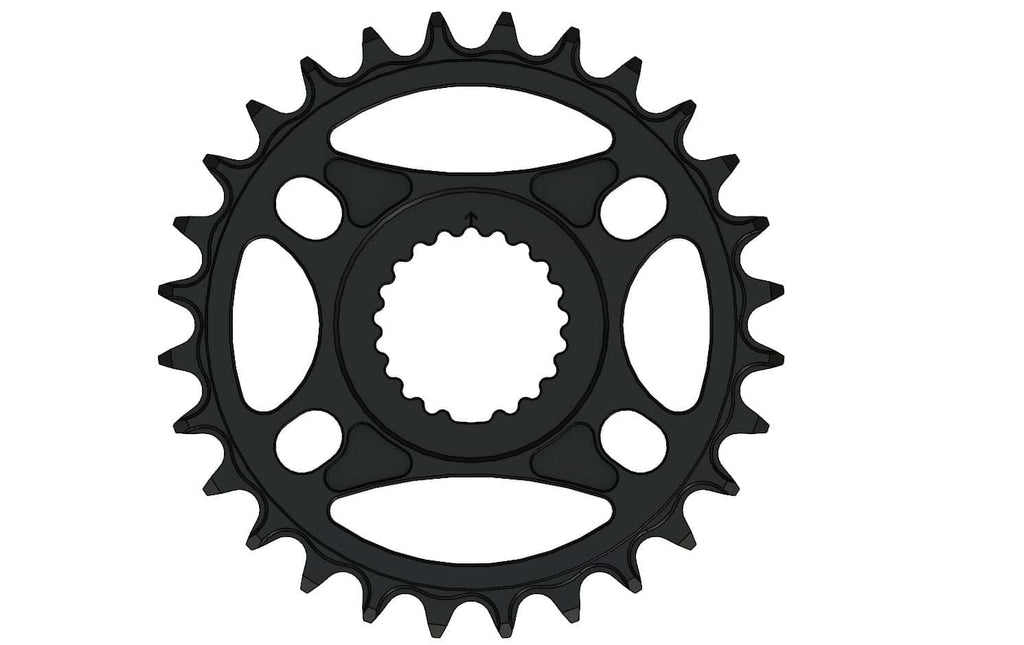 28T Narrow wide Chainring for Shimano direct