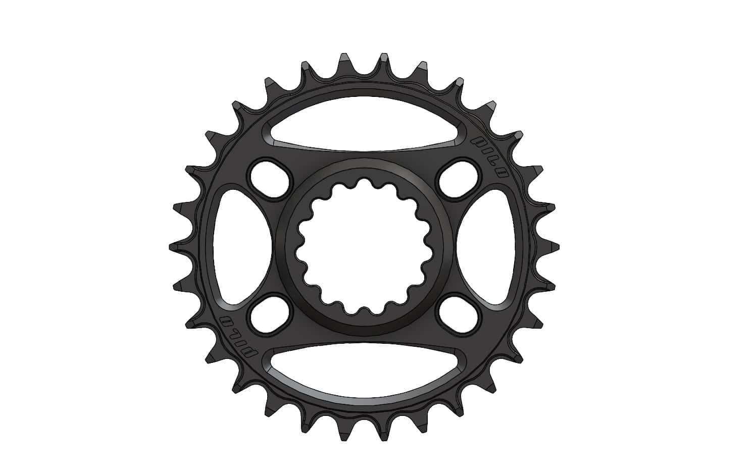 30T Narrow wide Chainring for e*thirteen direct