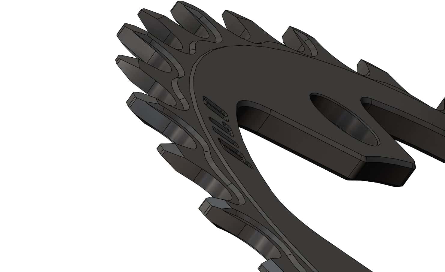 34T Narrow wide Chainring for 96BCD