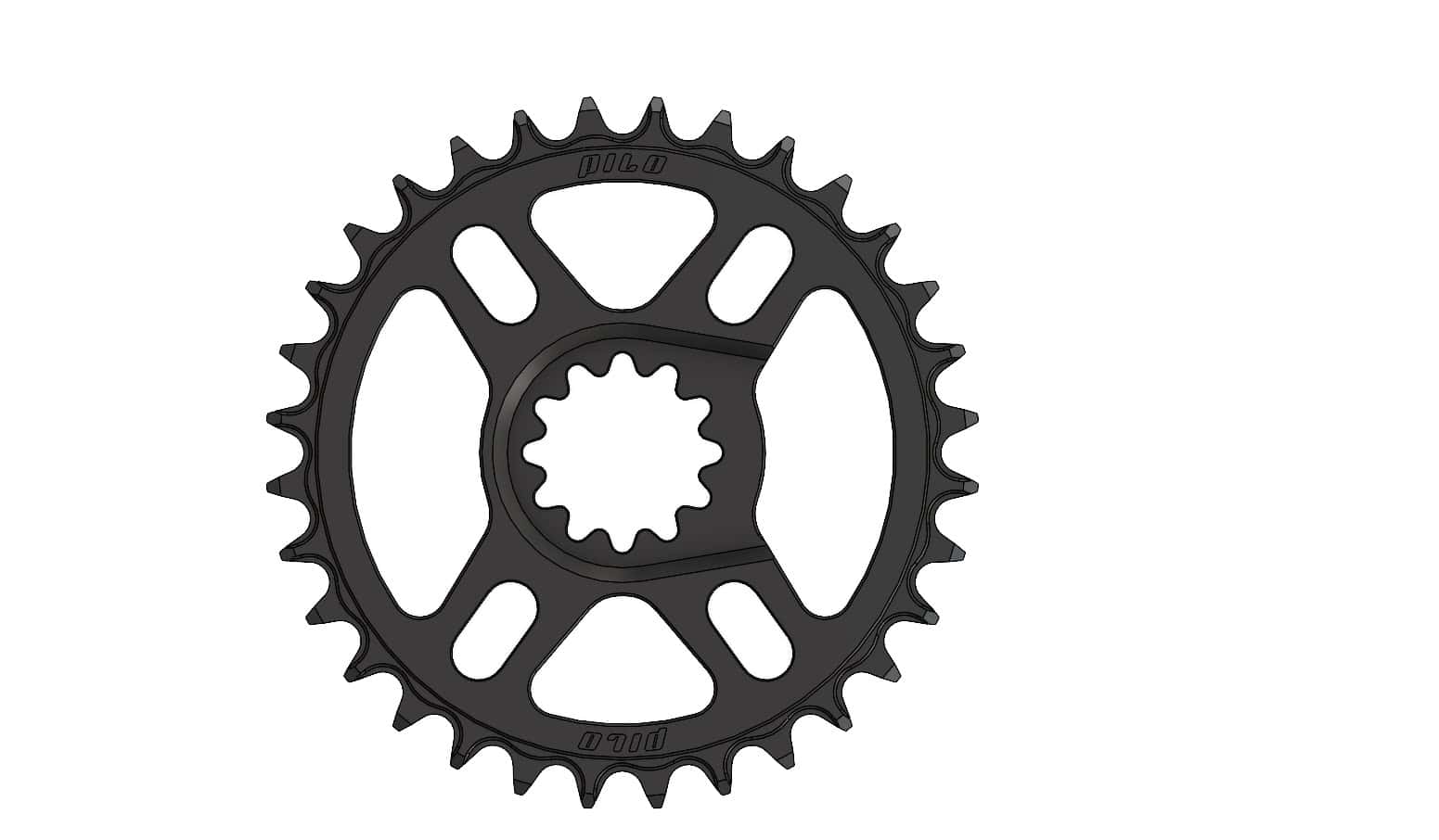 32T Narrow wide Chainring for Middleburn direct