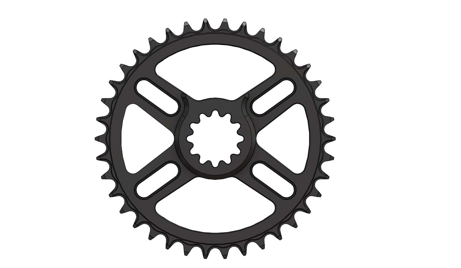 38T Narrow wide Chainring for Middleburn direct
