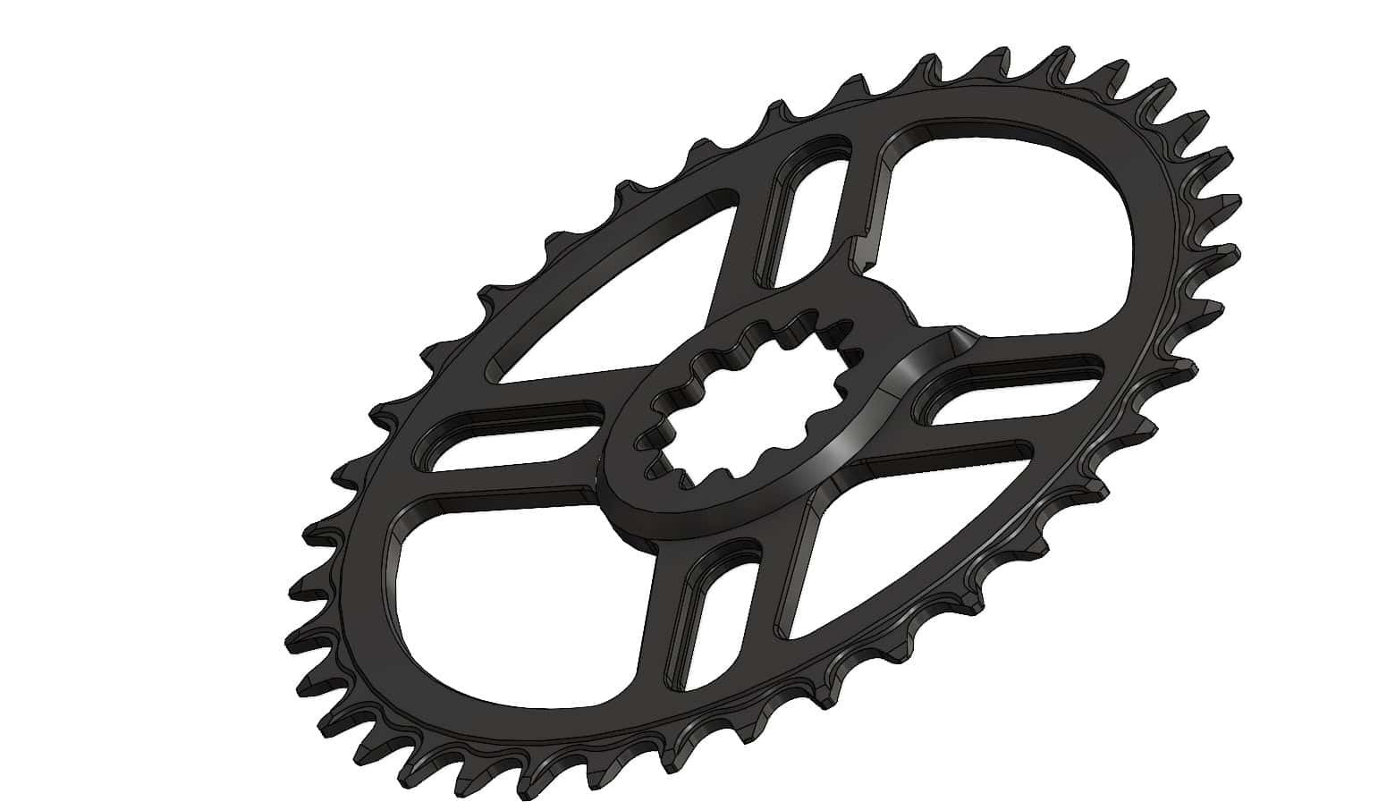 38T Narrow wide Chainring for Middleburn direct