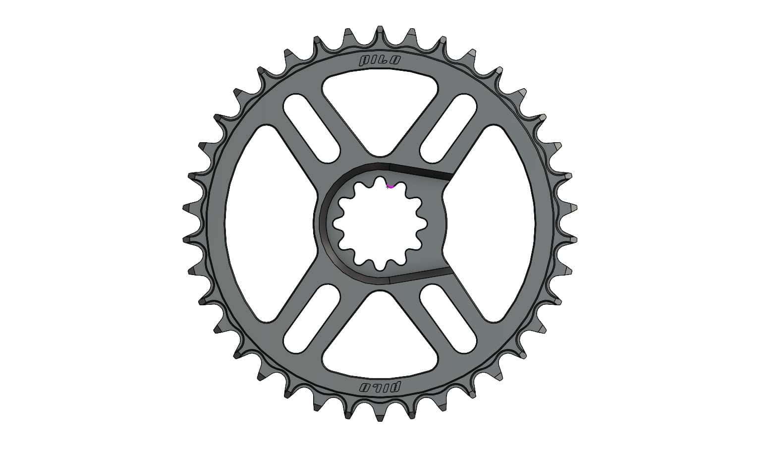 38T Narrow wide Chainring for Middleburn direct